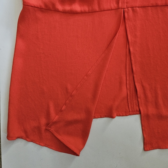 BCBG Orange Racerback Top (M) - Picture 3 of 7